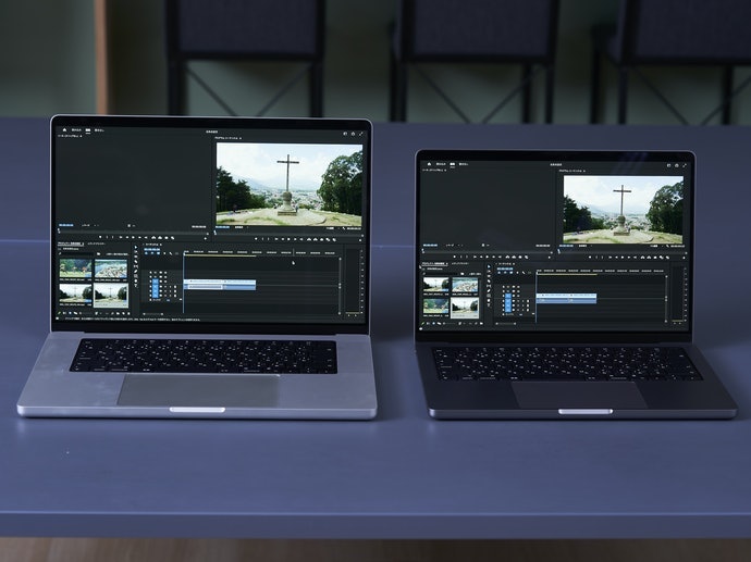 映像処理性能は比較したなかでトップクラス。4K動画の書き出しがすぐに終わる