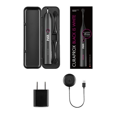 ⭐️きいちご⭐️電動歯ブラシ ブラックイズホワイト ⭐️き ⭐️きいちご⭐️電動歯ブラシ ブラックイズホワイト ⭐️き