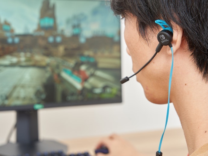 問題なくボイスチャットできるマイク性能。ノイズも気にならない