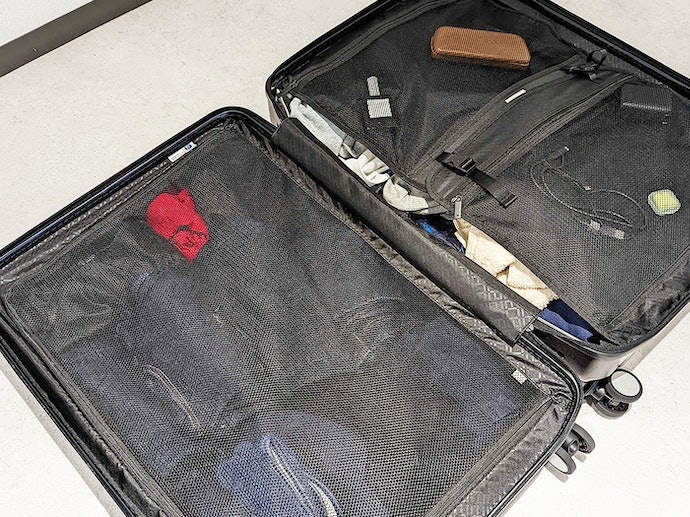 最低限の機能しかないものの、収納性に長けている