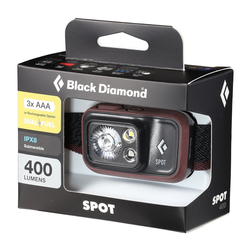 Black Diamond Spot R ヘッドランプ 400ルーメン 新品 Black Diamond