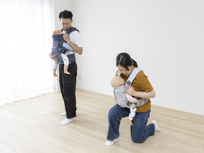 肩と腰で重さが分散されている感覚。遠方など長時間の使用にも最適
