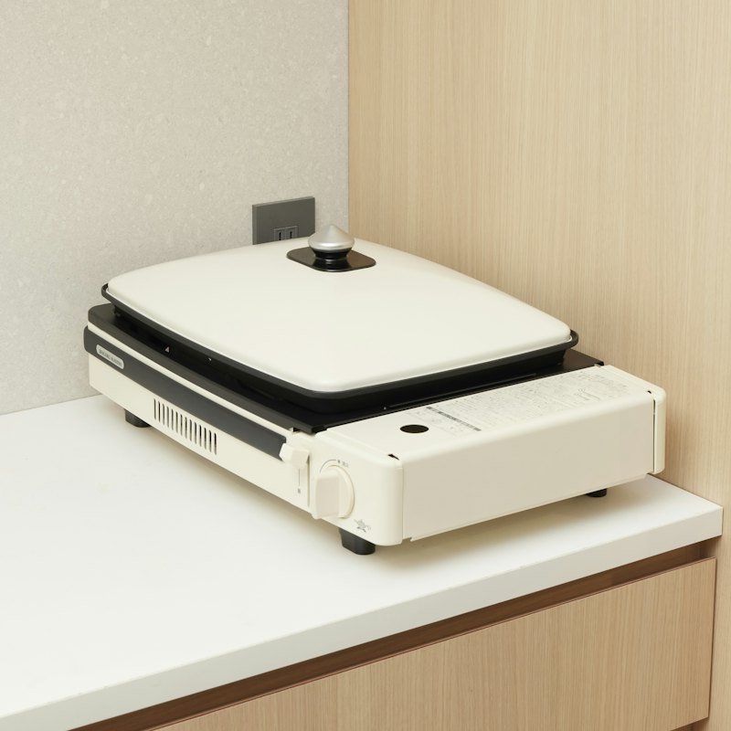 アラジン ポータブル ガス ホットプレート グラパン SAG-CP21Bを