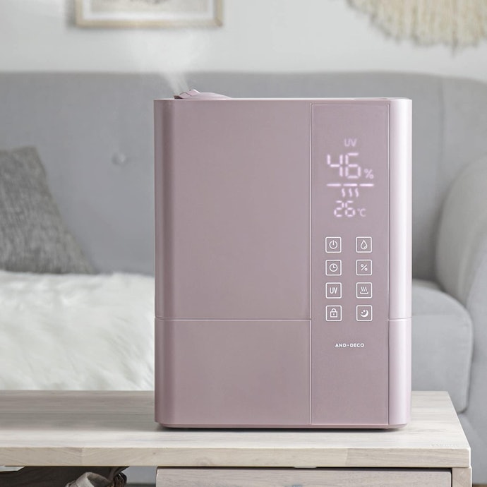 加湿性能はやや物足りない。寝室などの小さめの部屋での使用がおすすめ
