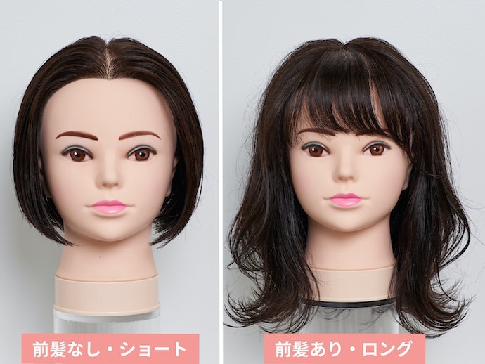 素の髪がきれいに見えるようなツヤが魅力。髪の長さを問わない高いセット力を発揮