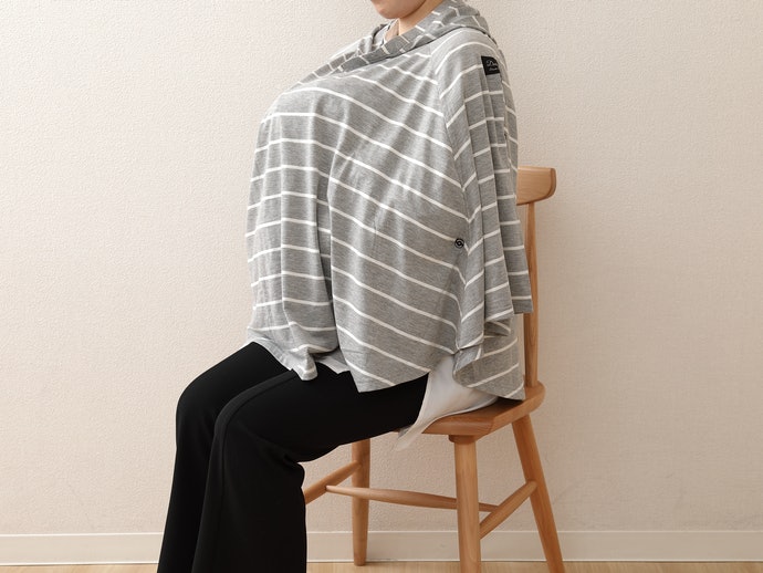 サンデシカ マルチ授乳ストール ブラック 5207-9999-13