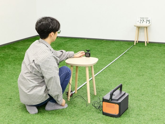映像は比較的きれい。信号の色も記録できる