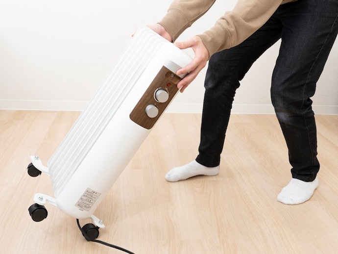 本体温度は上部のみ熱い。側面は熱くなりにくいのでやけどのリスクを抑えられる