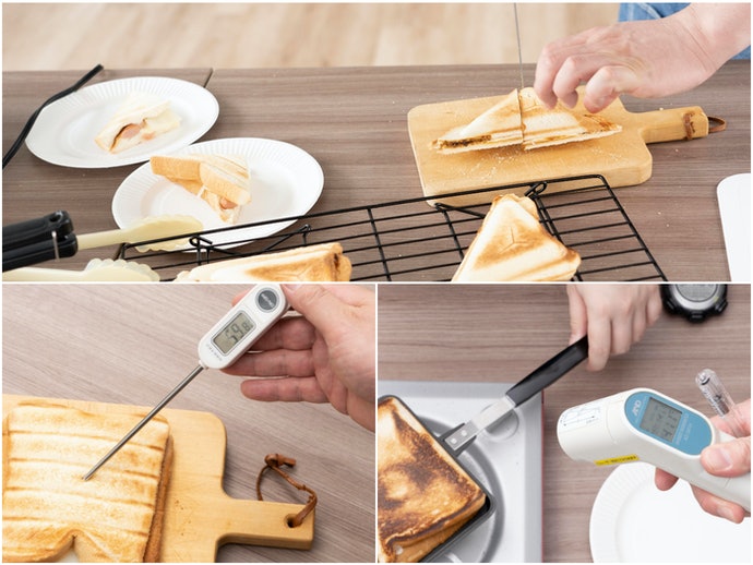 山善 ホットサンドメーカーを他商品と比較 口コミや評判を実際に使ってレビューしました Mybest