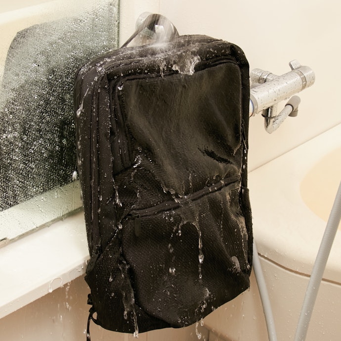 すぐれた防水性。外での移動が多い人に