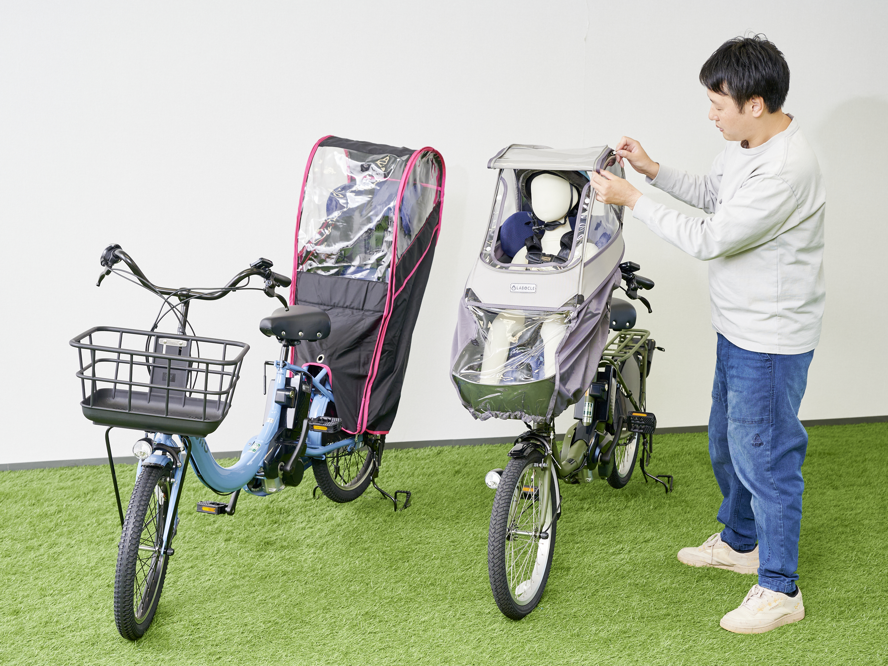 リトルキディーズ リアレインカバー（後ろ乗せ） ver.3+Sをレビュー