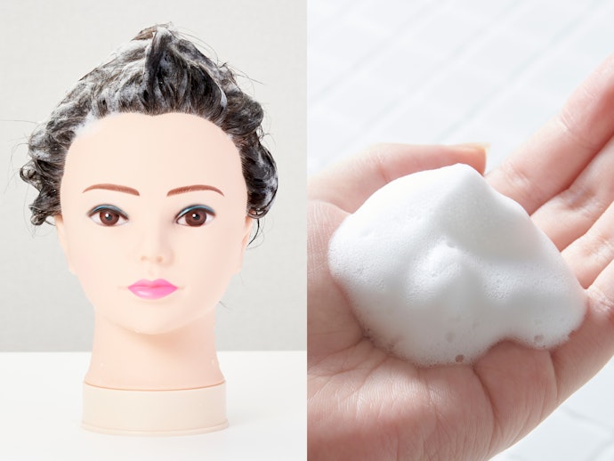 心地よいモチモチの泡質。頭皮のすっきり感は控えめで、香りは好みがわかれる