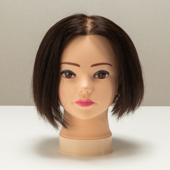 ふんわり膨らんで、弾力のある質感に仕上がる。手触りはサラサラ