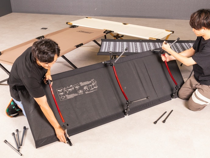 キャプテンスタッグ CSフォールディングベッド M-3465をレビュー キャプテンスタッグ CSフォールディングベッド M-3465をレビュー