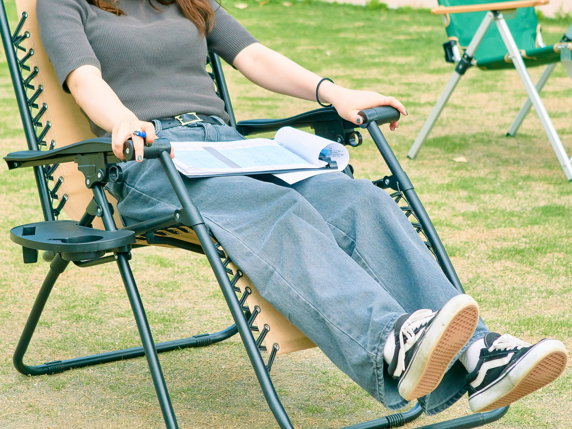 キャプテンスタッグ オートリクライニングチェアをレビュー！クチコミ