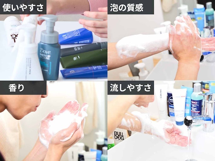 なめらかな泡でさっぱり洗える。万人受けしやすい香りも魅力