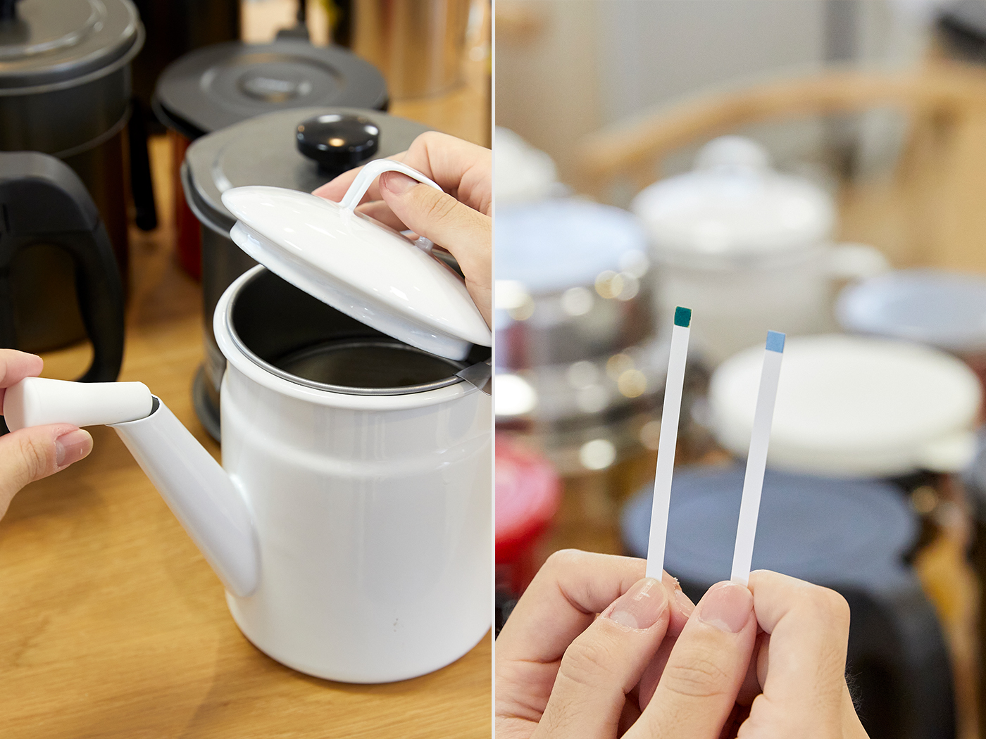 高木金属 フッ素コート活性炭油ろ過ポットW KWP-0.9を全21商品と比較！口コミや評判を実際に使ってレビューしました！ | mybest