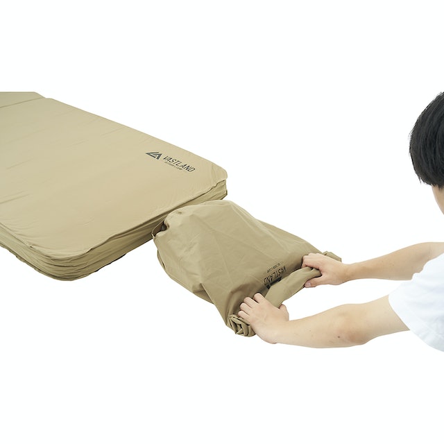 VASTLAND キャンプフィット インフレーターマット 10cmを