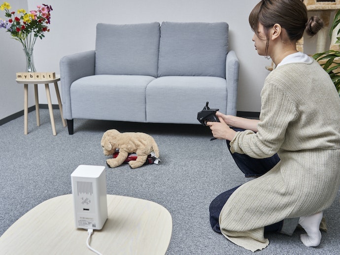 高精度な追尾機能でペットの姿を見失わない。同シリーズと比較してもトップクラスの性能
