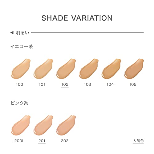 RMK リクイドファンデーション フローレスカバレッジ 102を
