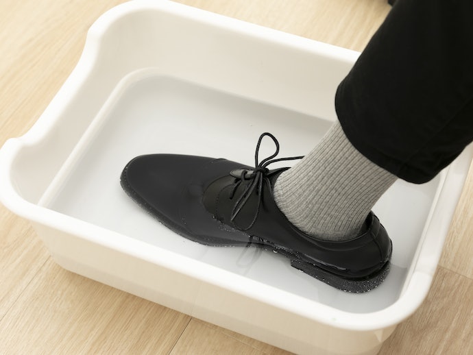 防水性はそこそこだが、雨の日に使っても不快感は抱きにくい