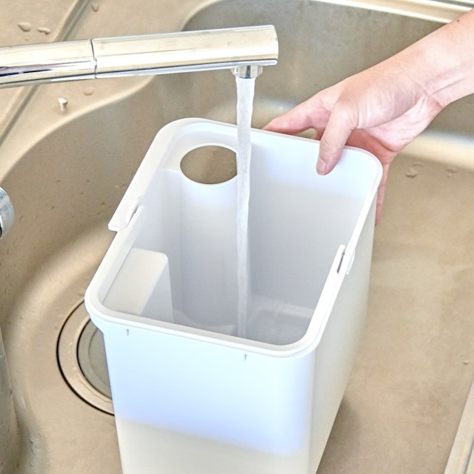 給水・排水しやすい工夫が見られた。過加湿の心配も少ない