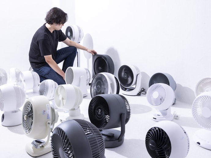 カドー cado 除菌サーキュレーター扇風機 ホワイト STR-1800F-WH [DC