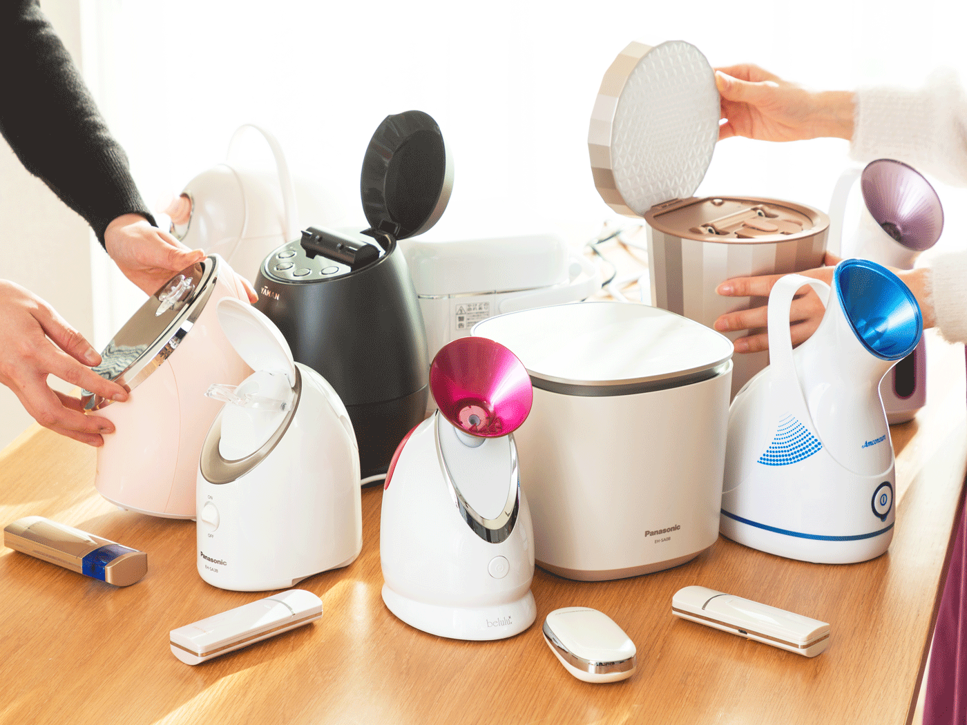 シンプルマインド FESTINO フェイシャル モイスト ナノスチーマーを