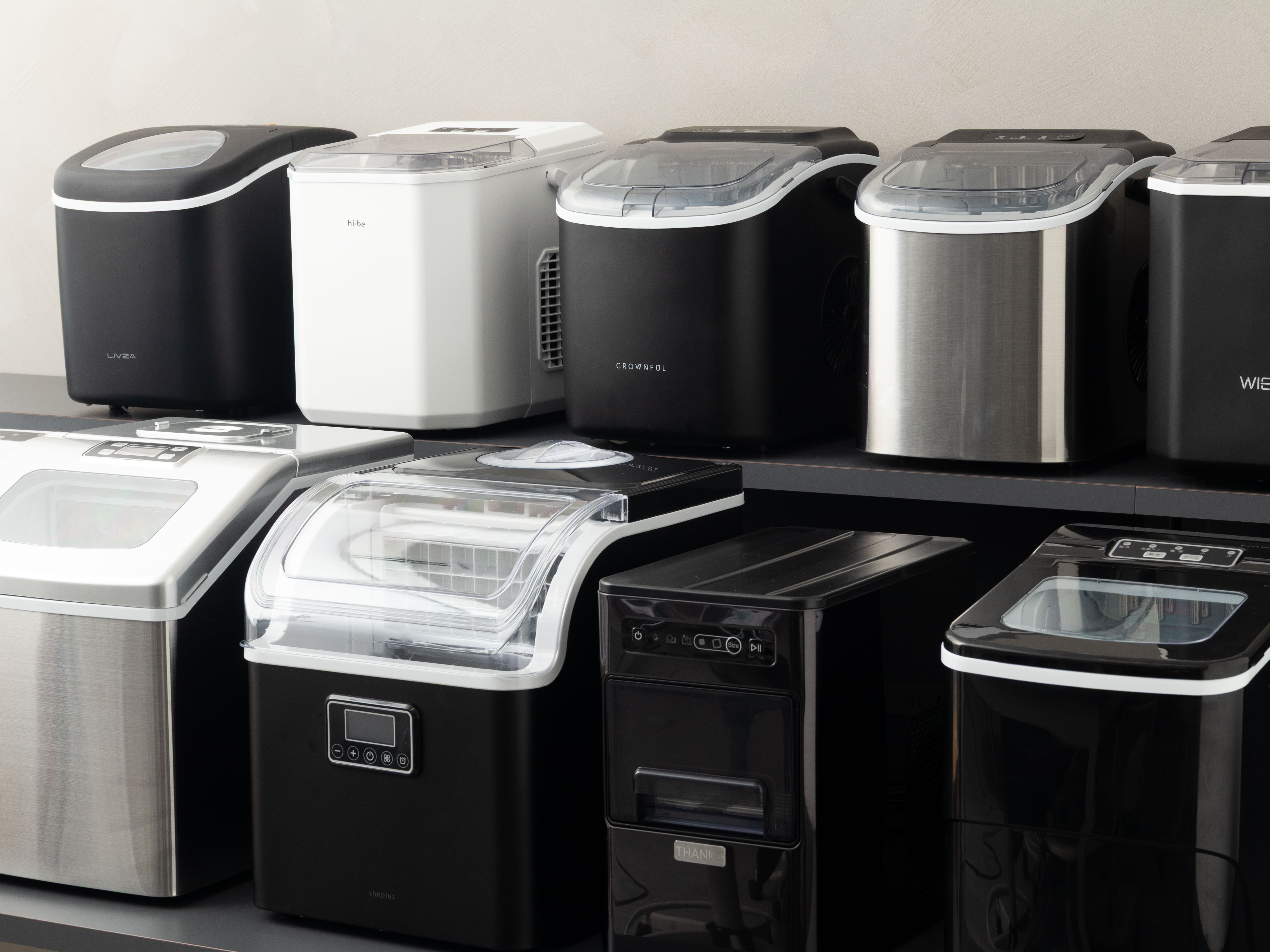 CROWNFUL 製氷機 ブラック 12L CROWNFUL 製氷機 ブラック 12L Amazon.co.jp: CROWNFUL 製氷機