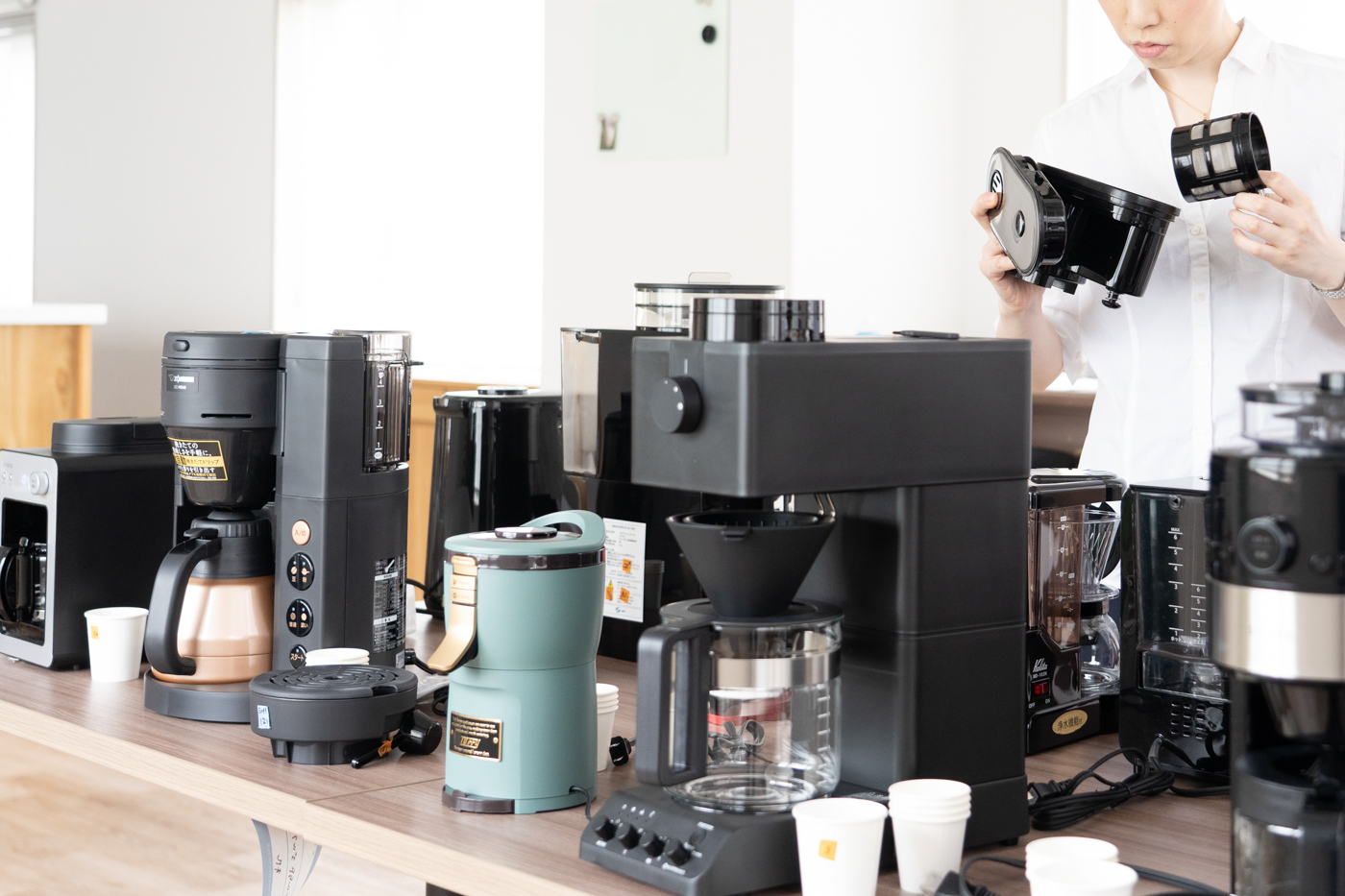 メリタ ミル付き全自動コーヒーメーカー アロマフレッシュサーモ 2~10杯用 コーヒーメーカー