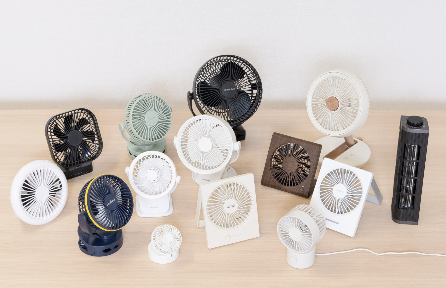 扇風機 ユアサプライムス ミニリビングAC扇風機 YT-3011F(LC) 扇風機 せんぷ