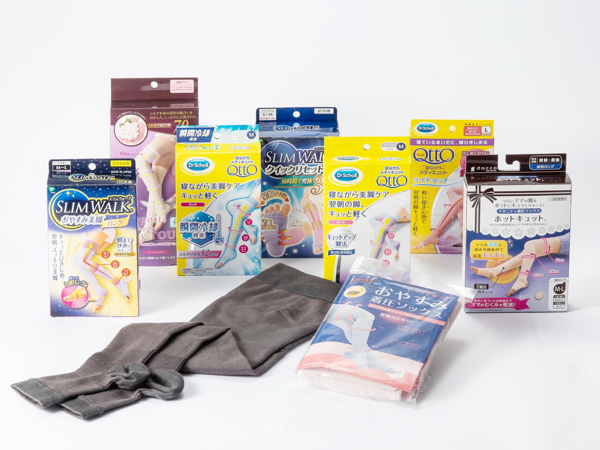 新品10個セット　スリムウォーク 着圧ソックス 5本指タイプ S-M 新品10個セット スリムウォーク 着圧ソックス 5本指タイプ S-M