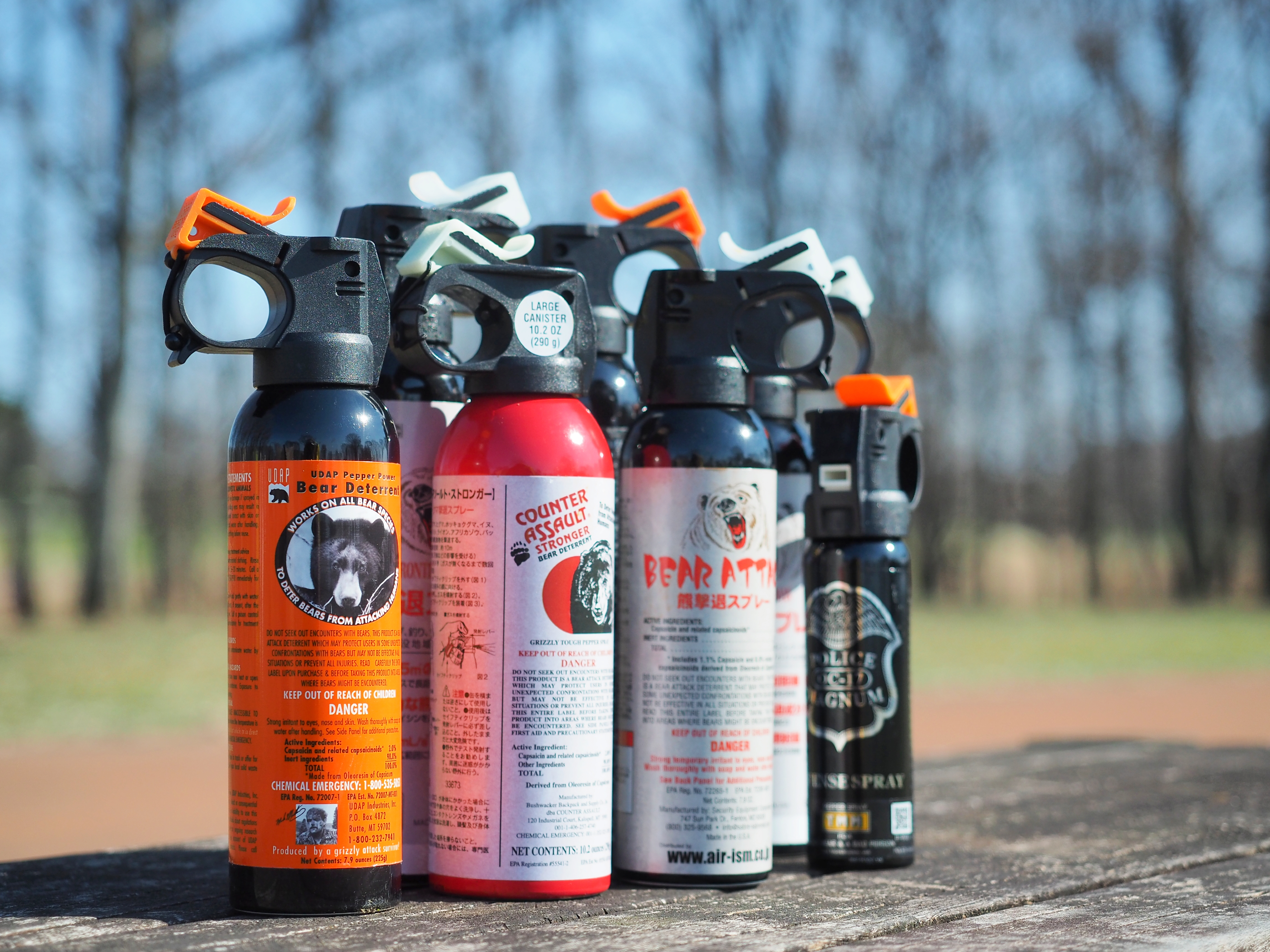熊撃退スプレー アメリカUDAP社製最新型