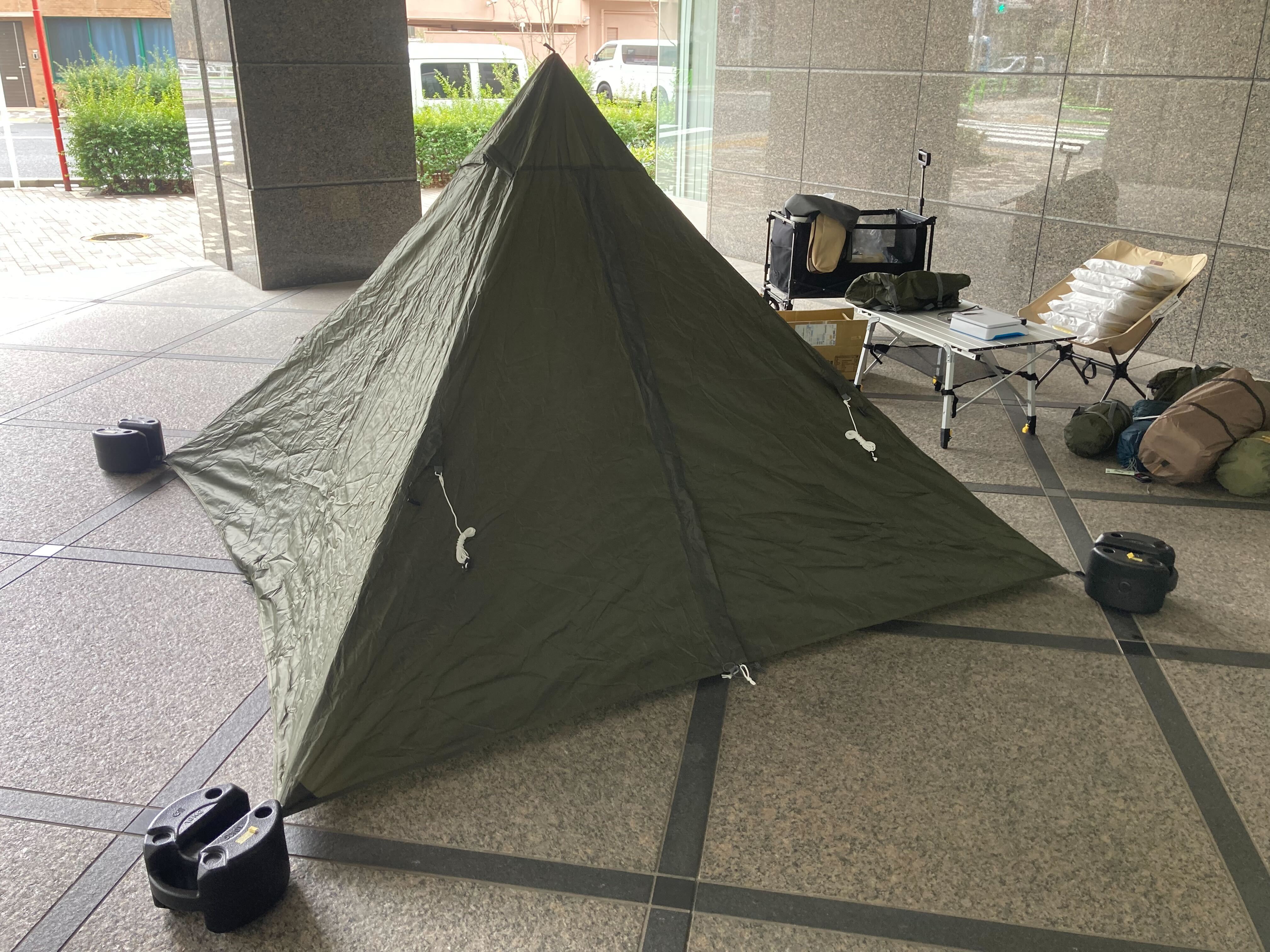 モンベル mont-bell ムーンライト テント1 1122762-LTNを検証レビュー