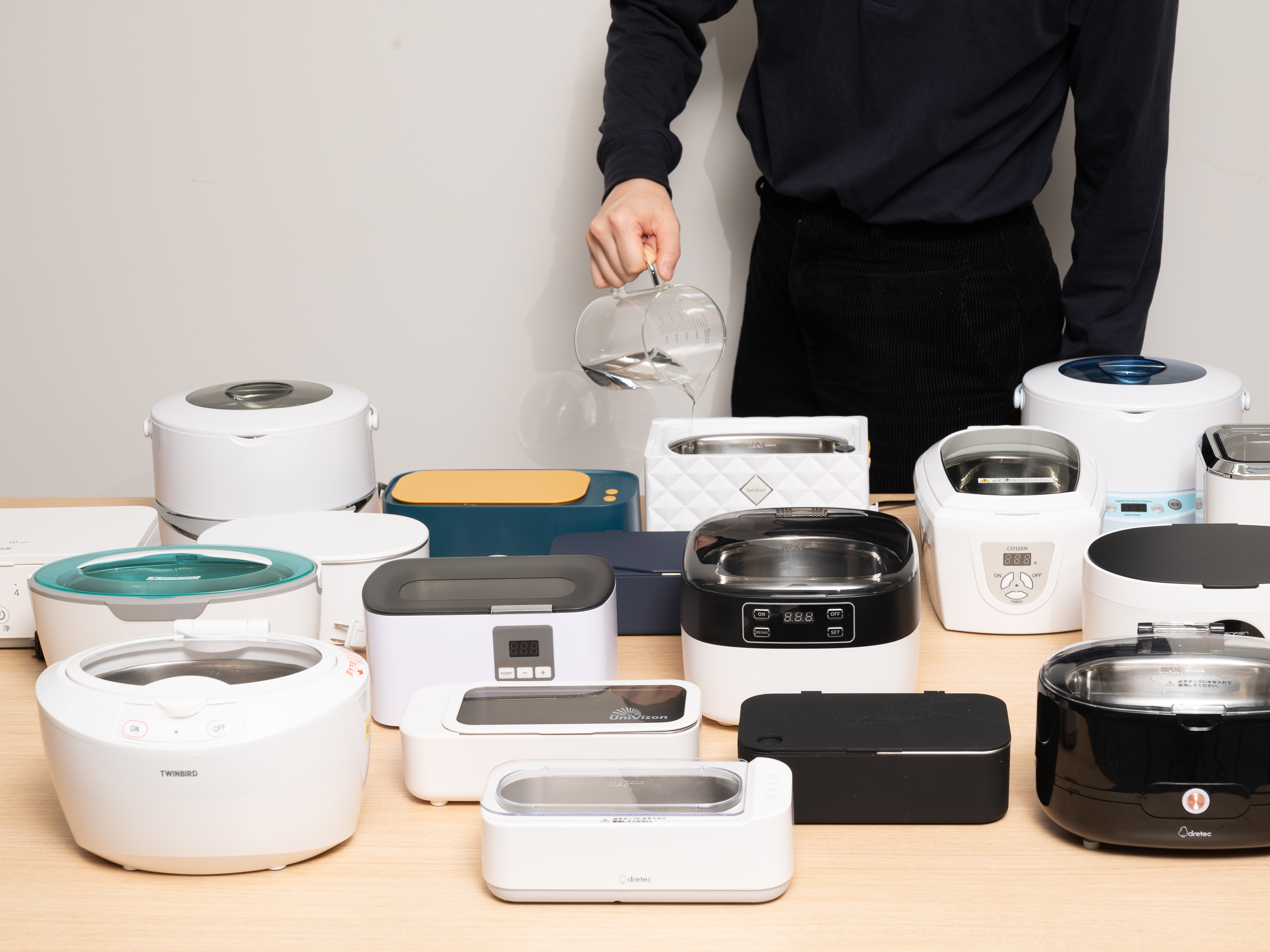 ドリテック dretec 超音波洗浄器 らくらく洗イッパー UC-508を検証