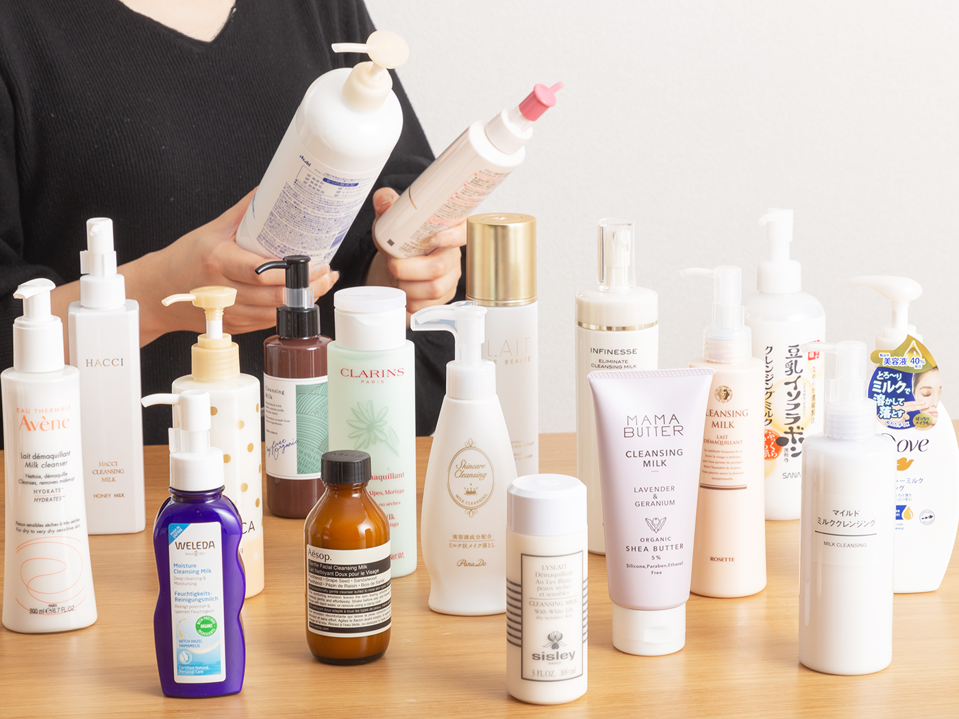 シロク N organic モイスチュア&バランシング クレンジングミルクを