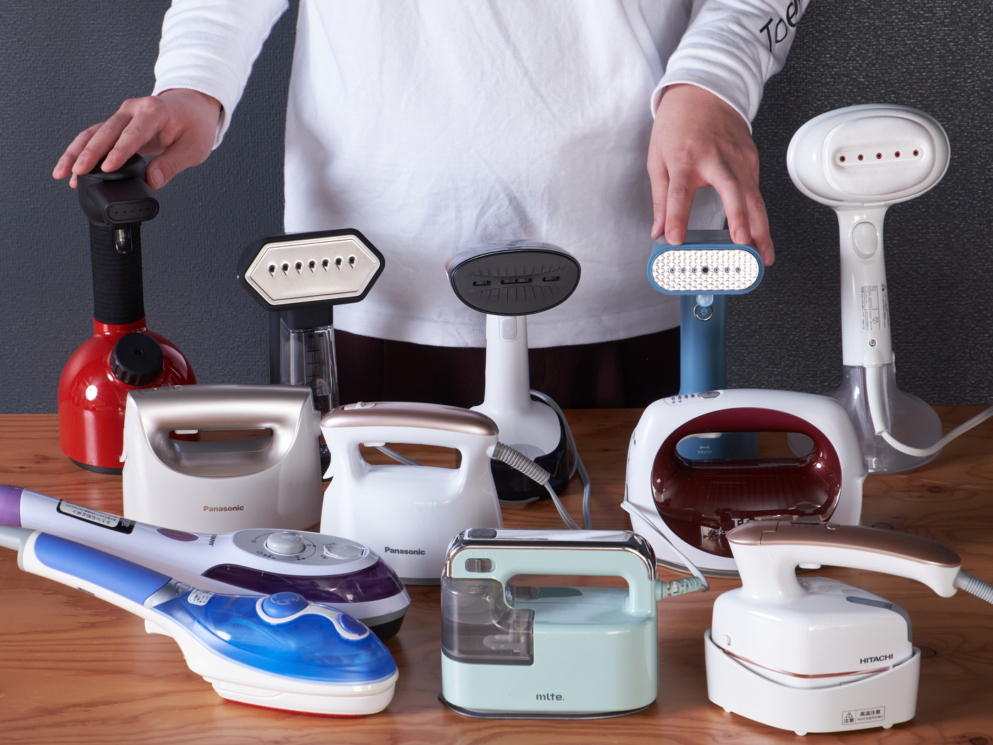 ツインバード ハンディーアイロン&スチーマー SA-4084をレビュー