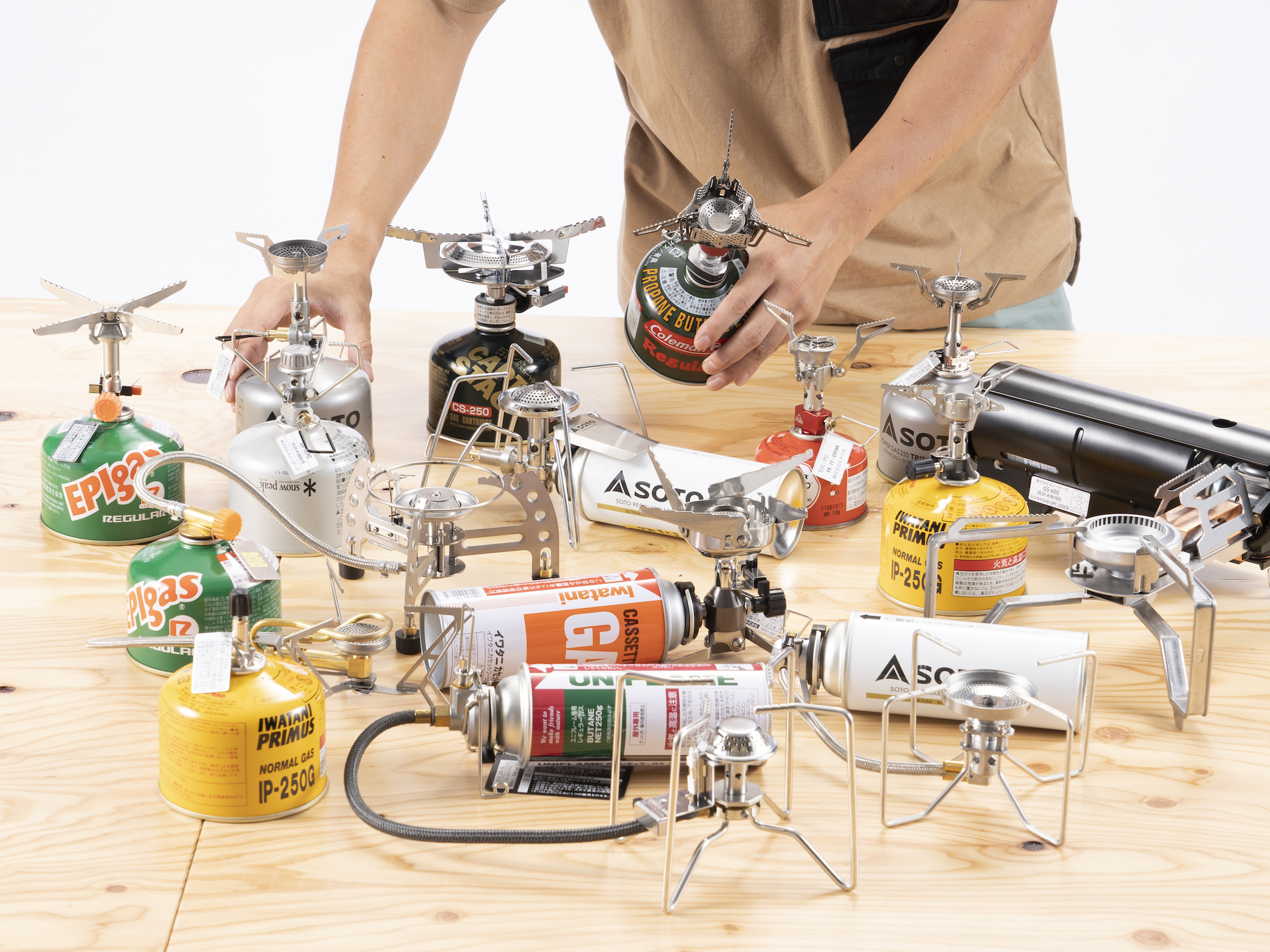 バーベキュー・調理用品 EPIgas SPLIT STOVE S-1026