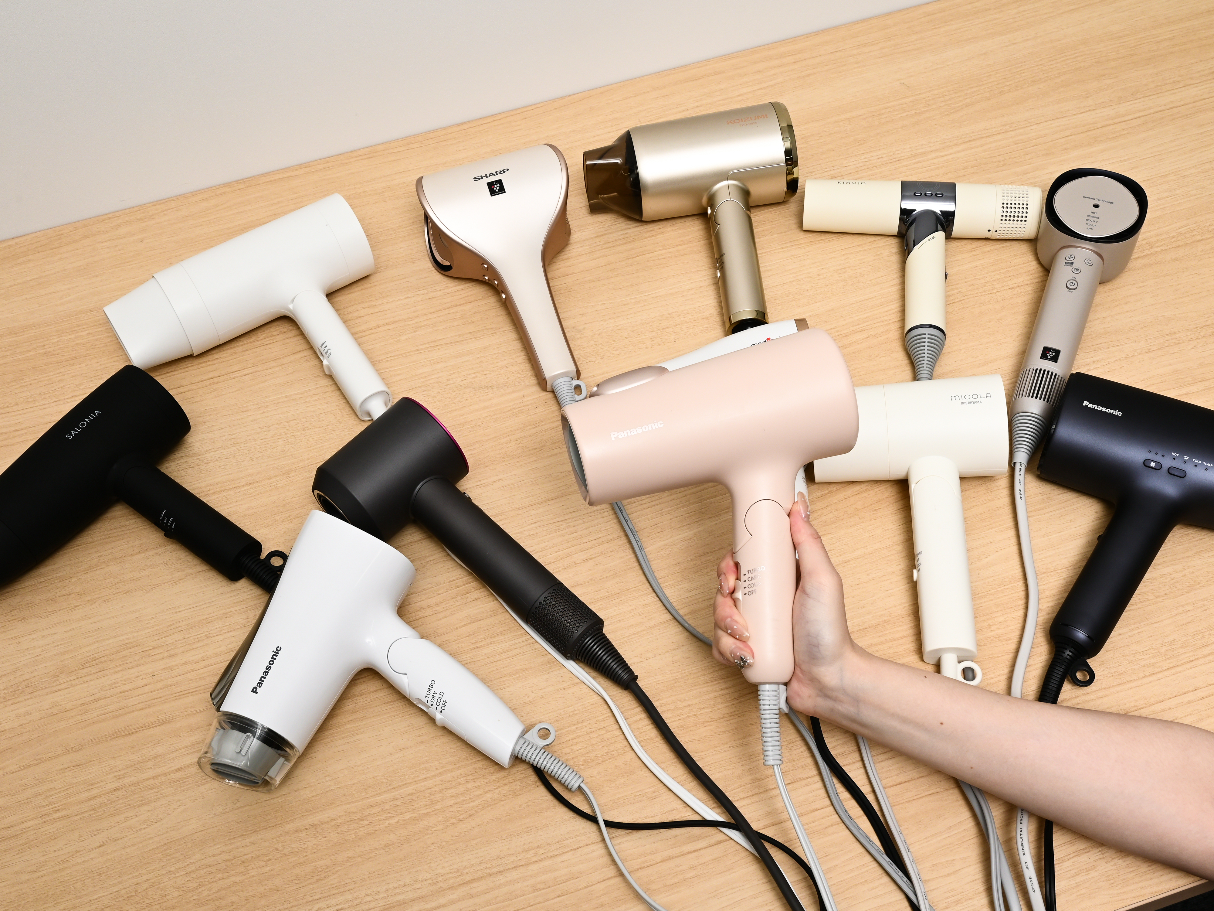 ヤマダホールディングス イオンヘアドライヤー ION HAIR DRYER YBH11DM