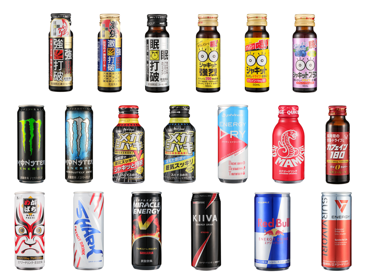 キーバ エナジードリンクを他商品と比較 口コミや評判を実際に使ってレビューしました Mybest