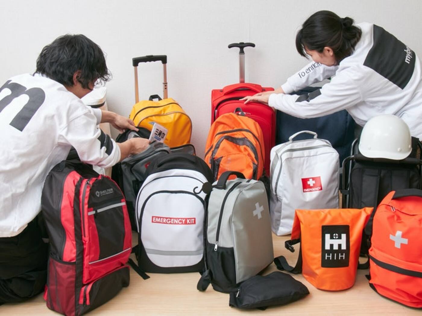 アイリスオーヤマ 防災リュックセット 1人用 食品付き 45点 BRS-45を