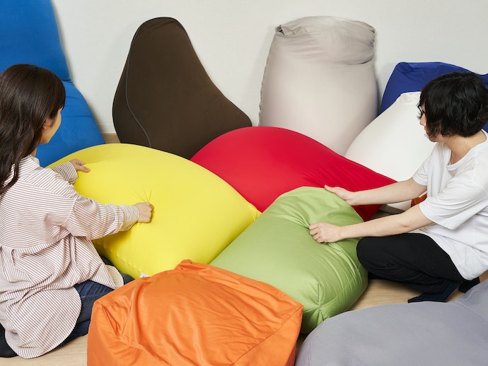 MOGU 三角フィットソファをレビュー！クチコミ・評判をもとに