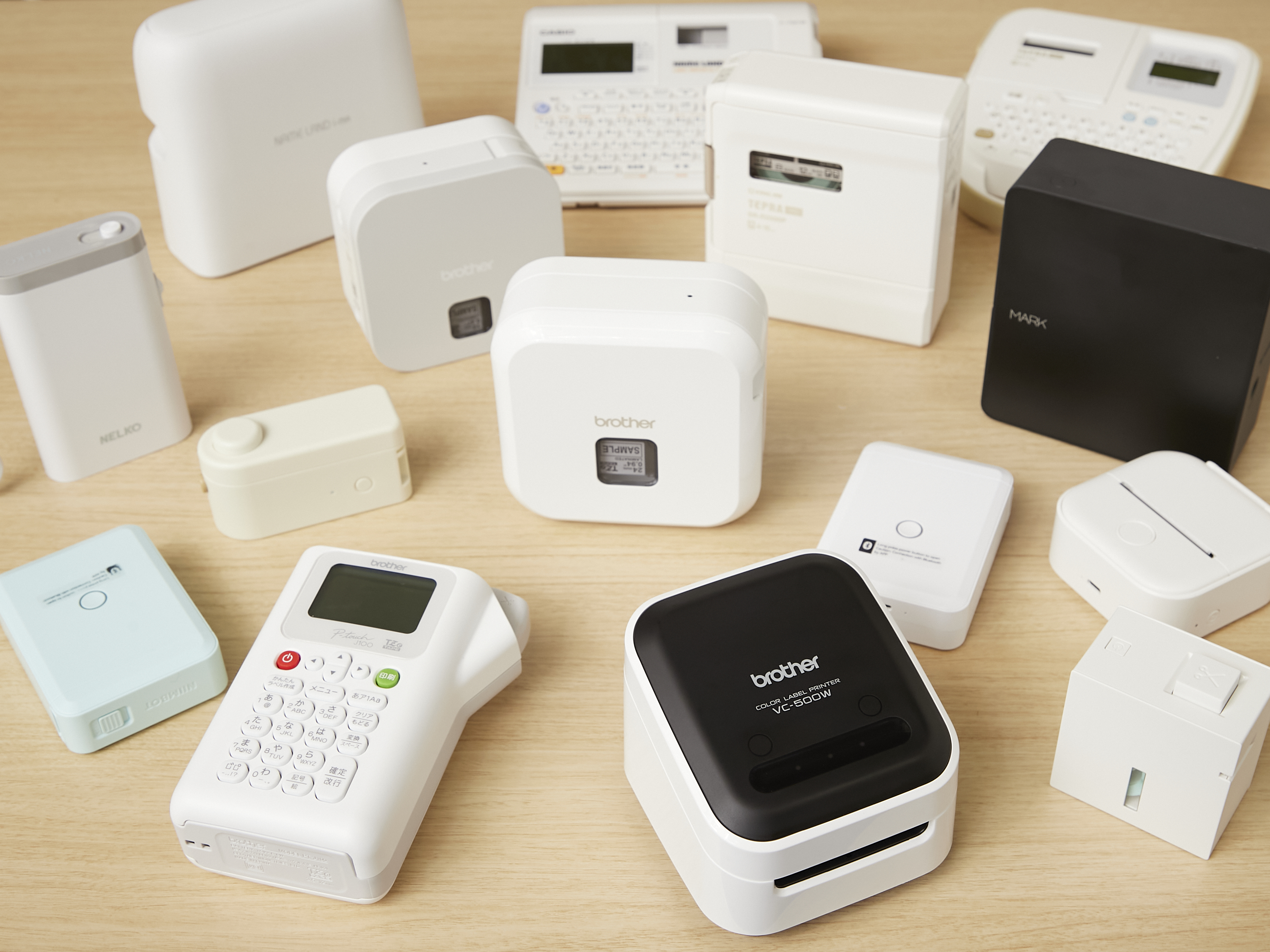 ブラザー 感熱カラーラベルプリンター VC-500W VC-500W(フルカラーラベルがつくれる感熱モデル)｜ブラザー