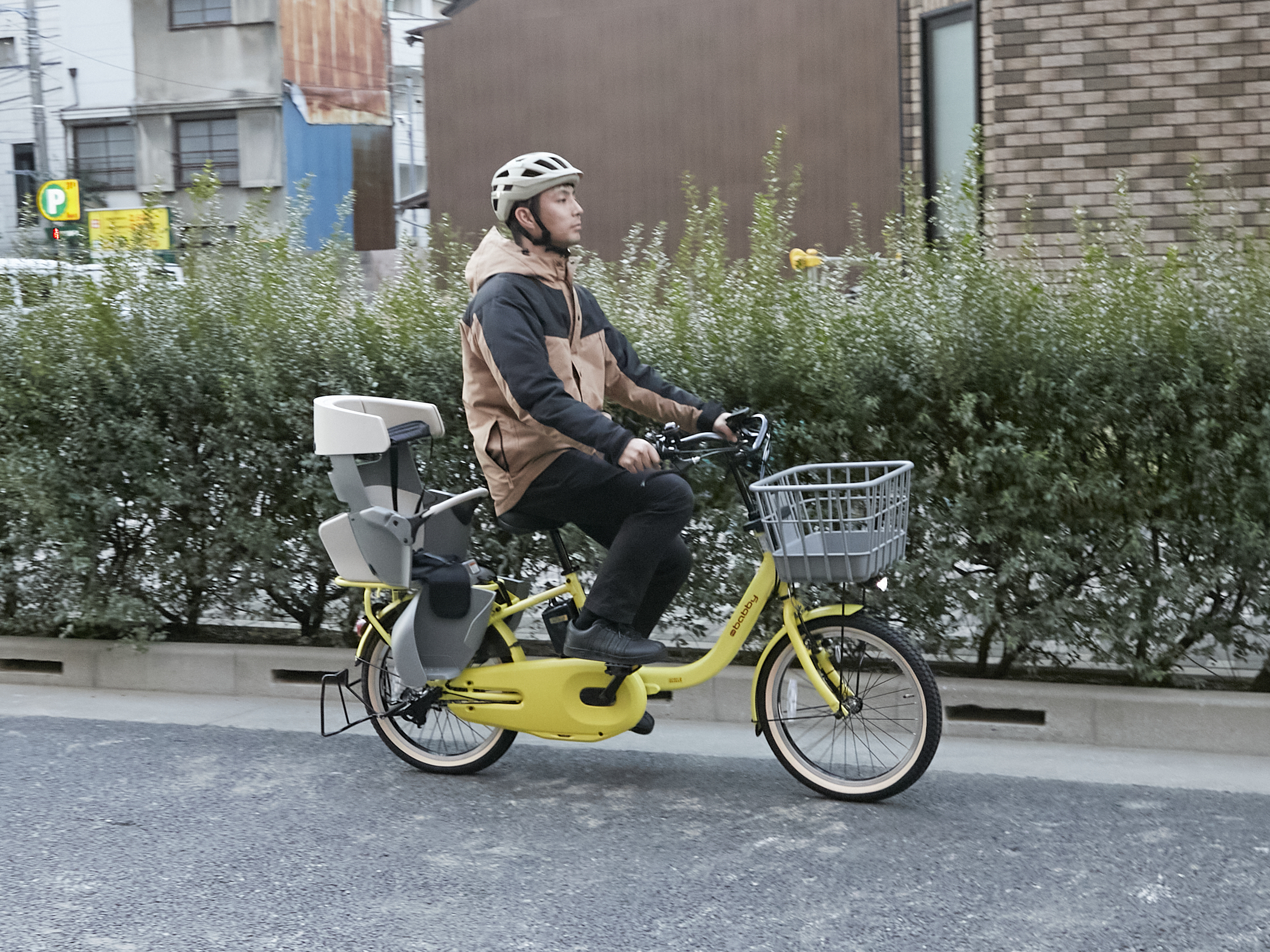 Y2396　2019モデルアシスタC⭐️　ブリヂストン　ハイクラス子供乗せ自転車 Y2396 2019モデルアシスタC⭐️ ブリヂストン ハイクラス子供乗せ