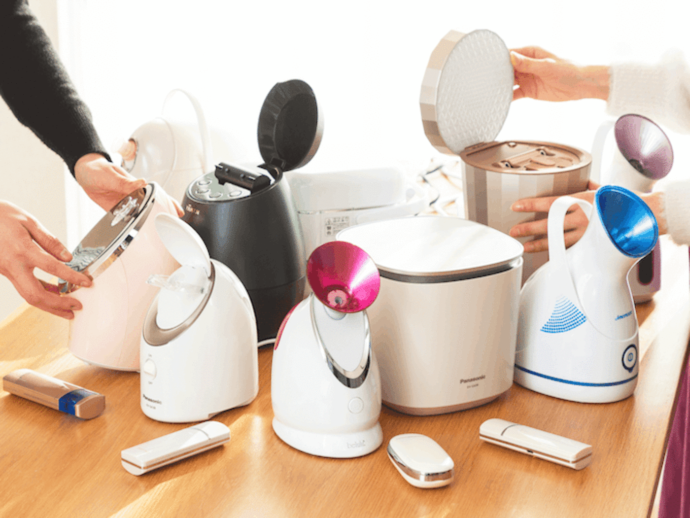 お肌モチモチ　ツインバード　フェイススチーマー　二台セット！ ツインバード フェイススチーマー SH-2787をレビュー！クチコミ