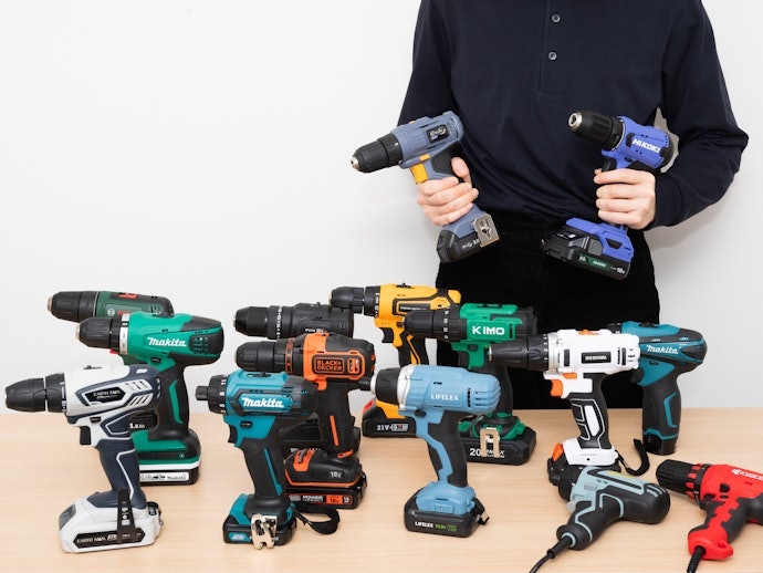Stanley Black & Decker DEWALT 18V XR ブラシレス・ドリルドライバー DCD708P2-JPの評価方法は?売れ筋の人気電動ドライバー26商品を徹底比較検証