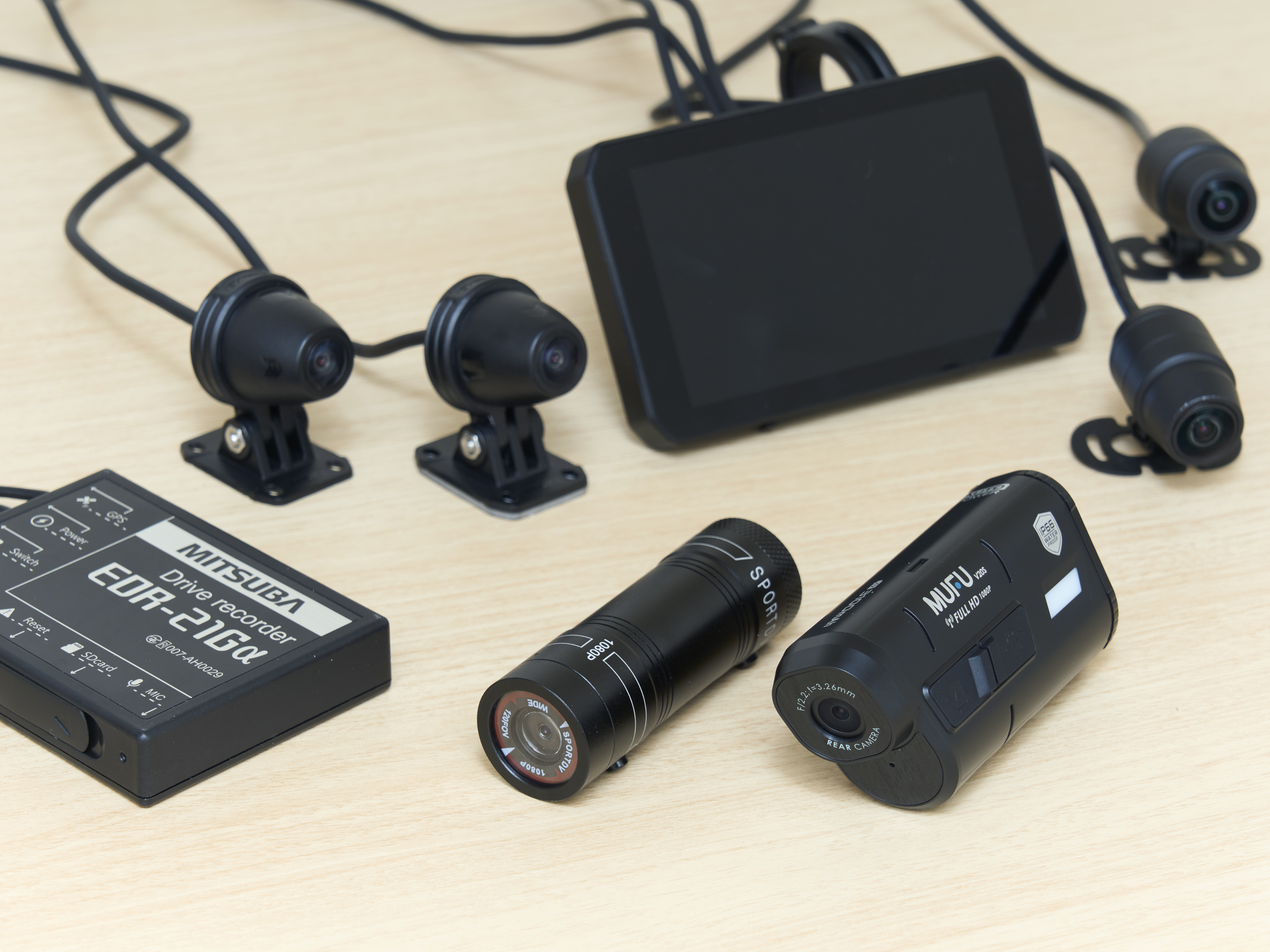 Kaedear スマートレコードディスプレイ KDR-D21を検証レビュー！バイク