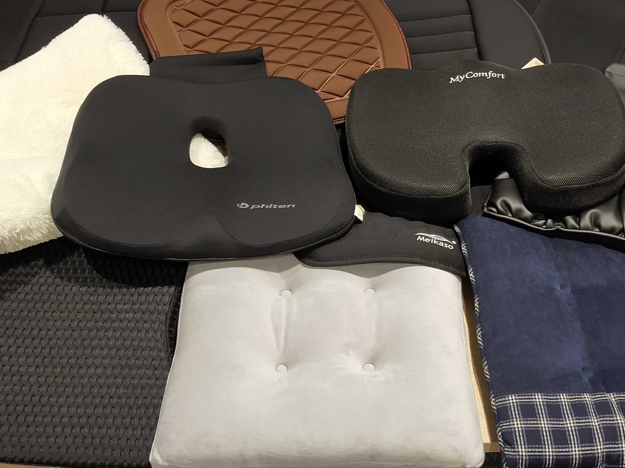 ボンフォーム ファイテン 穴あきクッション 5815-13を検証レビュー！車