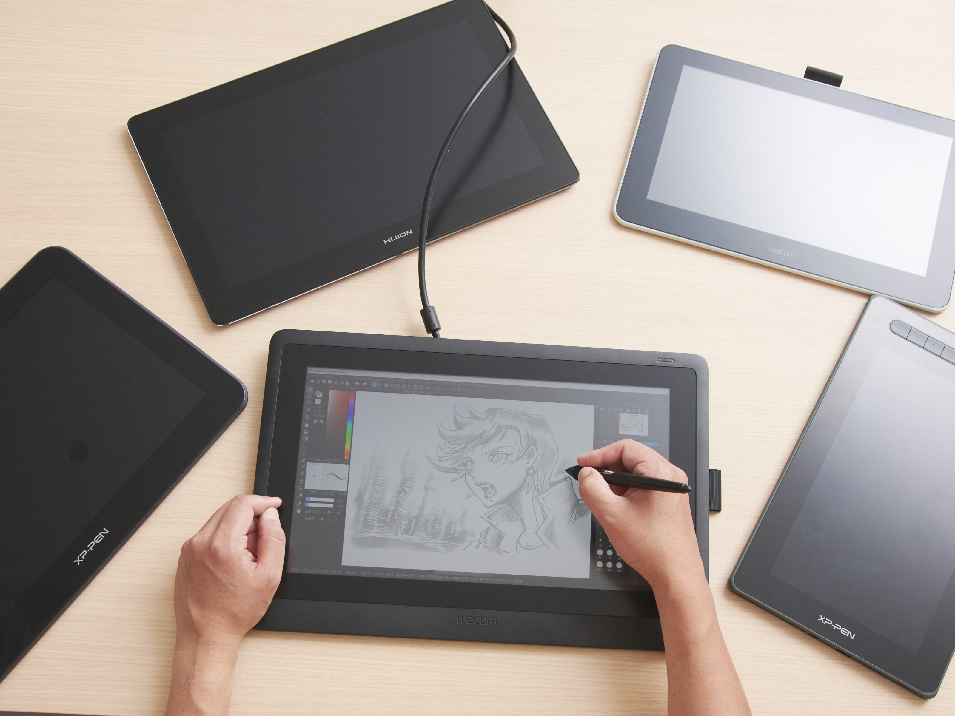 ワコム Wacom One 液晶ペンタブレット DTC121W0Dを検証レビュー！液 