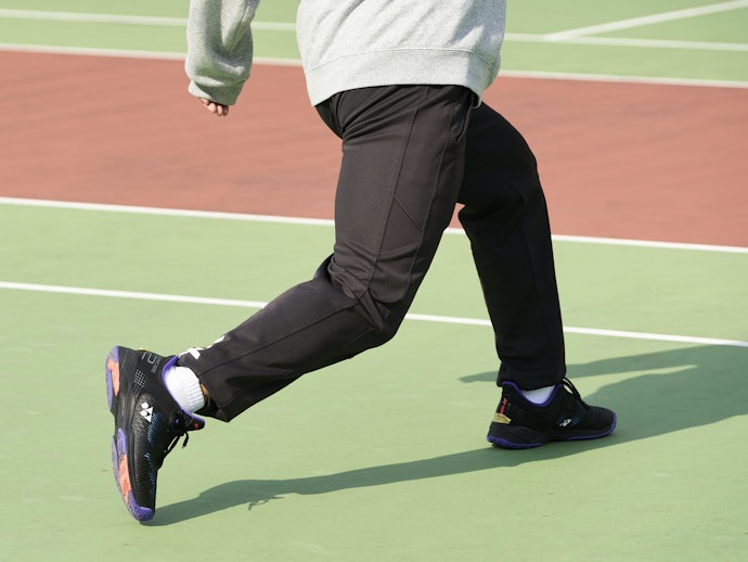 急ブレーキも切り返しも問題なし。地面をしっかりとらえられる